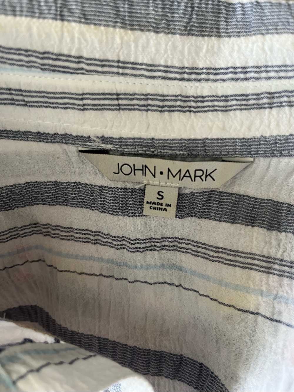 John Mark Women's Oversized Embroidered Boho Blouse Size Small - Picture 11 of 11